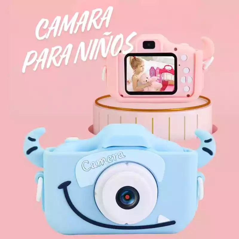 Cámara Infantil Divertida + Juegos: ¡Diversión y Creatividad en Cada Foto!📸