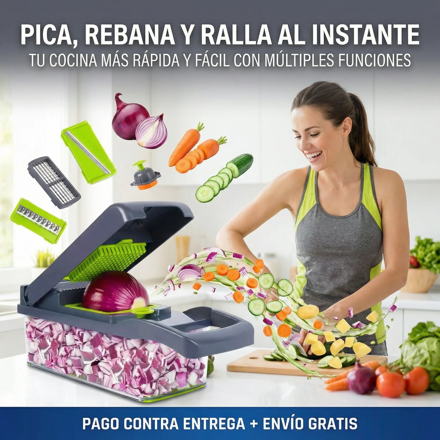 Mandolina ProCut Max™ – Precisión Profesional sin Esfuerzo🤩