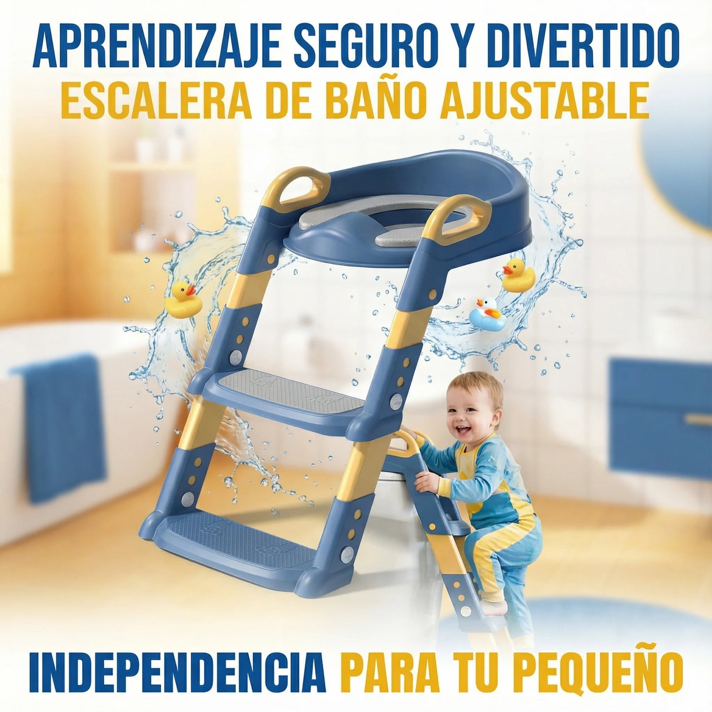 Escalera BabyStep Pro | Independencia y seguridad para su primer gran logro🚼