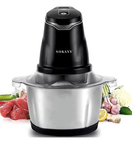 MOLINO PICADOR ELÉCTRICO ACERO INOXIDABLE 🔥2 LITROS🔥 (TAMAÑO GRANDE)