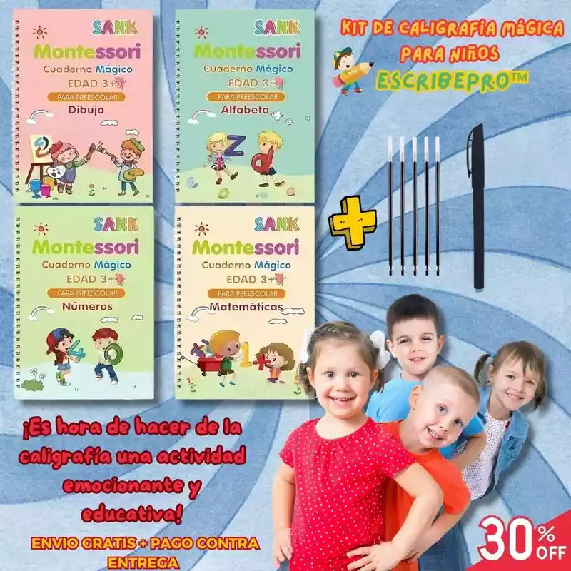 ¡Caligrafía Kids: Donde la escritura se convierte en una aventura! ✨