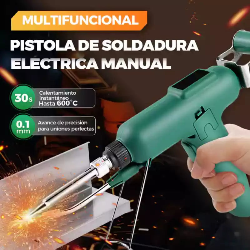 Soldador Eléctrico 80W de Alta Eficiencia Con 50G de Estaño – Precisión Profesional en Tus Manos