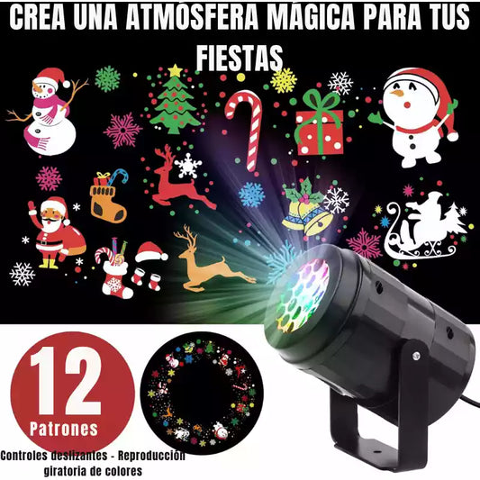 Proyector Navideño - Transforma Tu Espacio con Magia y Estilo🎄