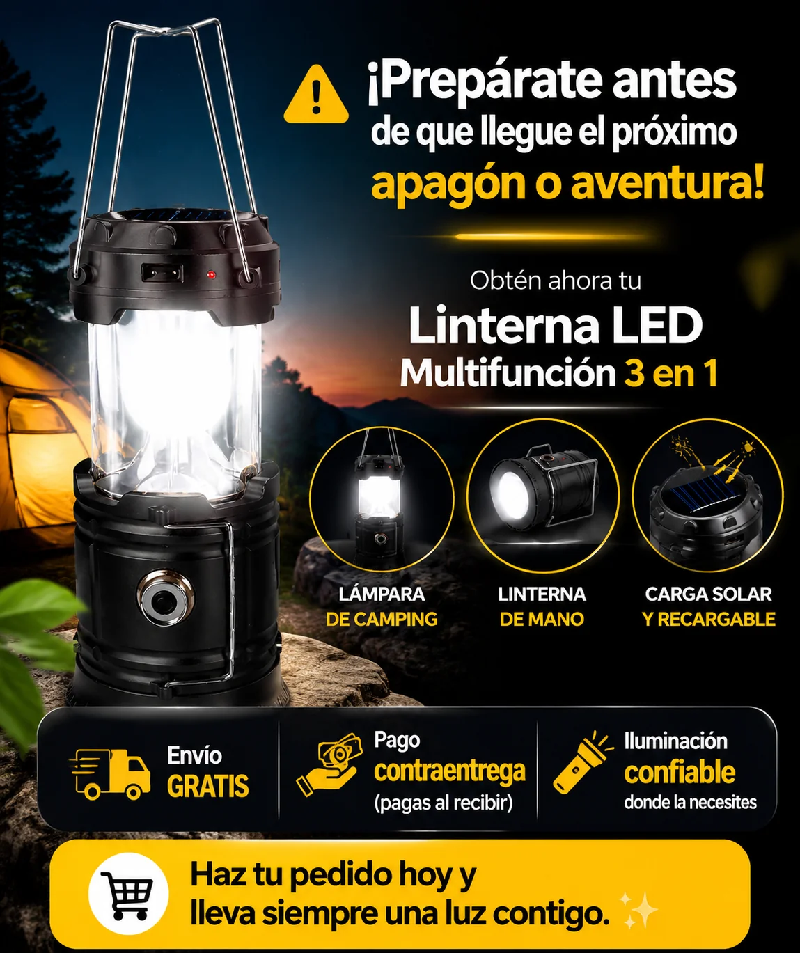 LumenStorm Pro - La potencia de la luz pura que no te deja botado en medio de la nada cuando se va la chispa