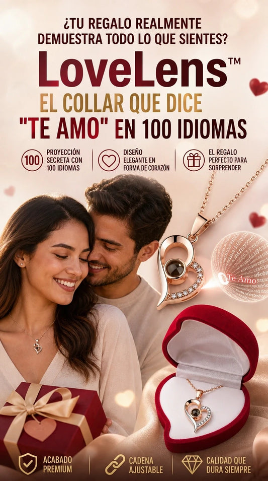 LoveLens™ | Un Te Amo Que Llevará Siempre Cerca ❤️