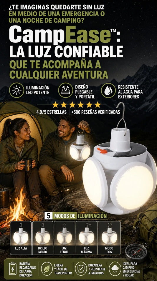 CampEase™ | Descansa Cómodo Donde Quieras