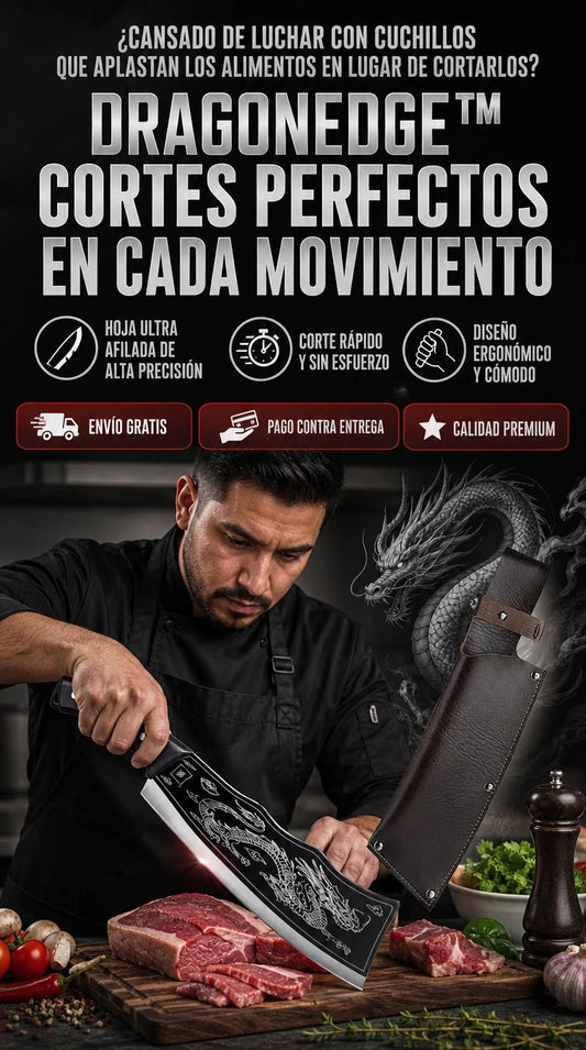 DragonEdge™ | Corta, Unta y Sirve con Precisión Profesional
