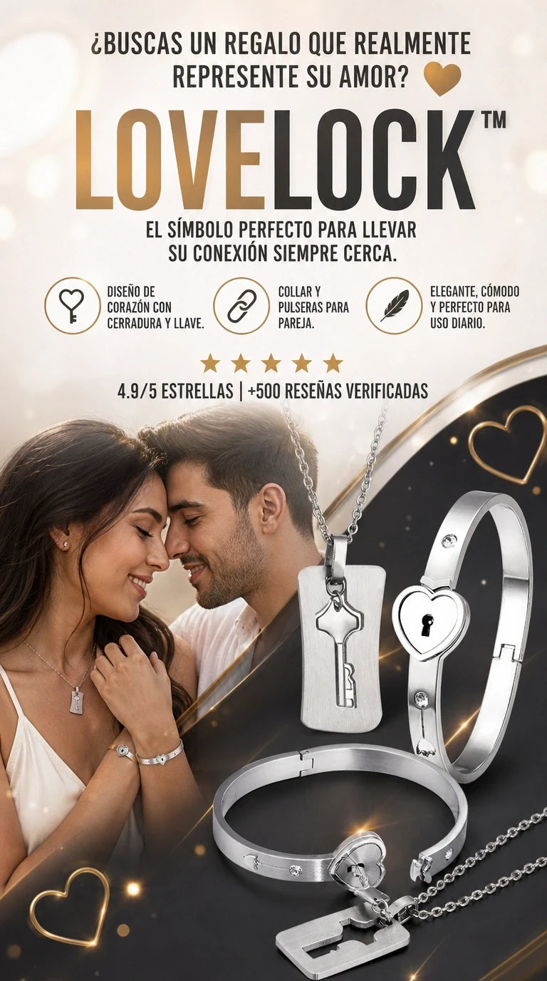 💖 LoveLock™ | Un símbolo que mantiene su conexión viva