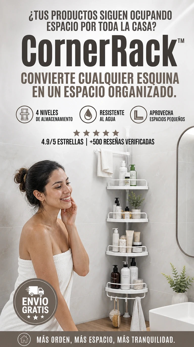 CornerRack™ | Organiza cada rincón y gana más espacio en segundos