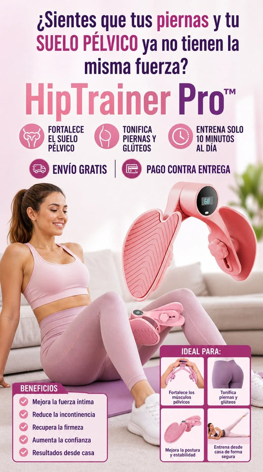 HipTrainer Pro™ | Fortalece tu suelo pélvico y moldea tus piernas desde casa