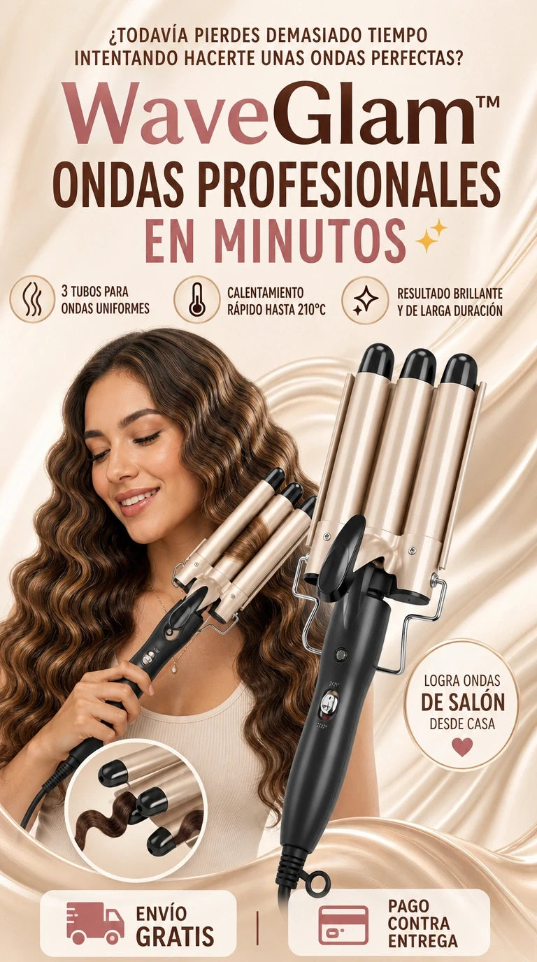 WaveGlam™ | Ondas Profesionales en Minutos