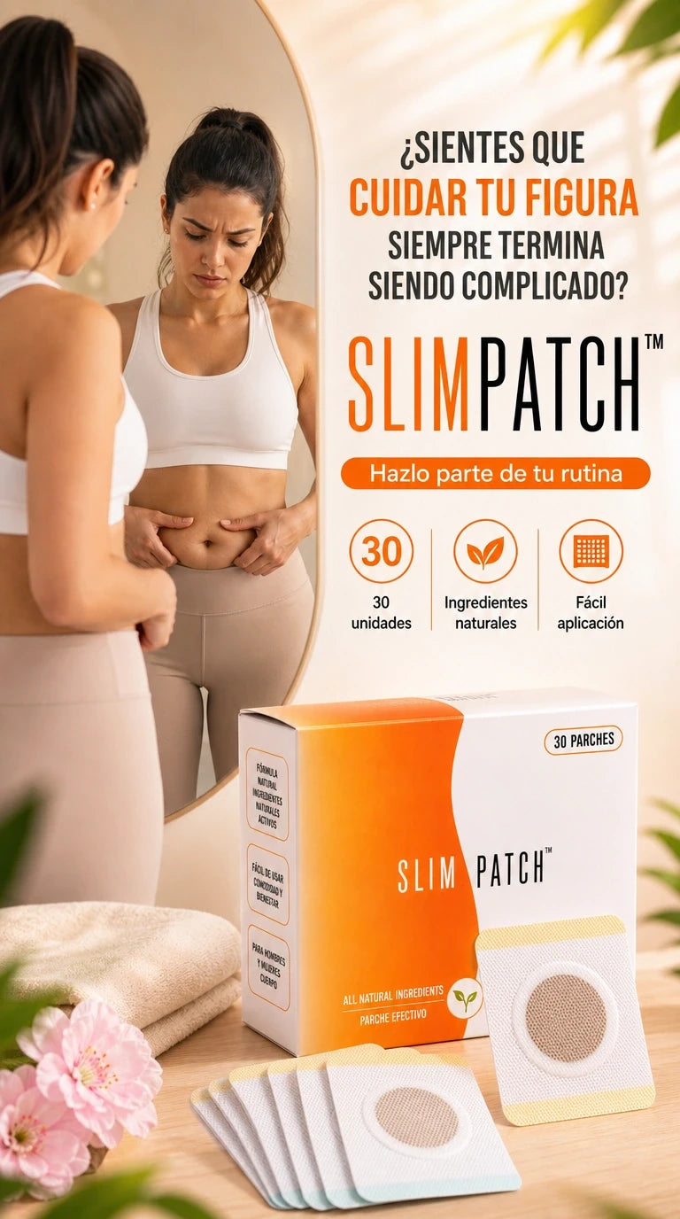 SlimPatch™ — Tu aliado práctico para acompañar tu rutina