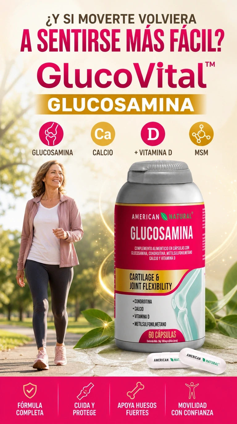 GlucoVital 4X — Cuidado completo para tus articulaciones