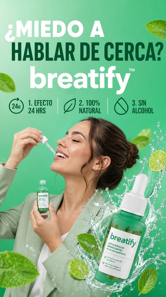 Breatify – Spray de Frescura Instantánea y Bienestar Bucal Absoluto