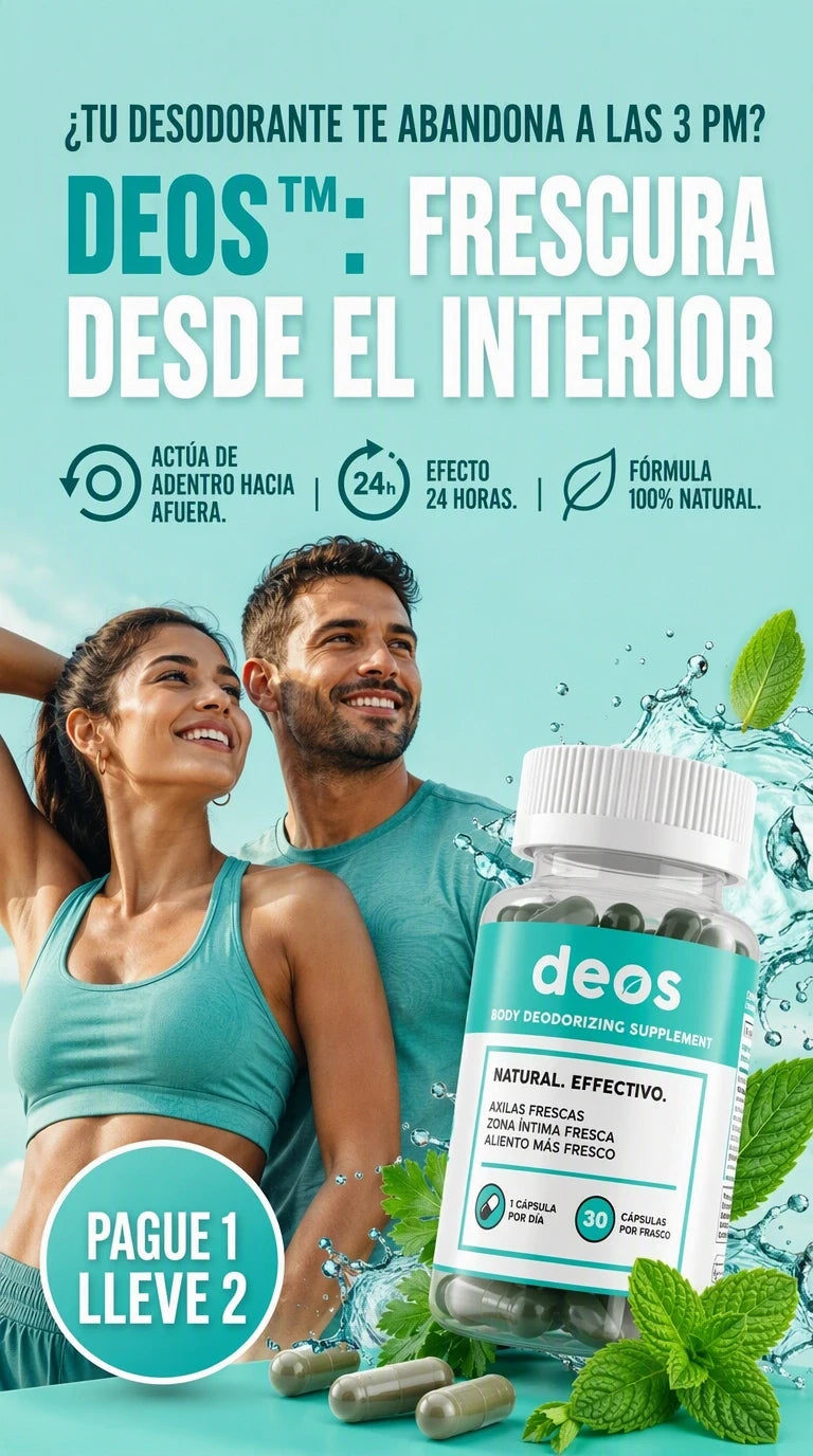 DEOS Neutralización Sistémica y Frescura Interior de la Cabeza a los Pies