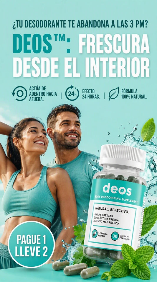 DEOS Neutralización Sistémica y Frescura Interior de la Cabeza a los Pies