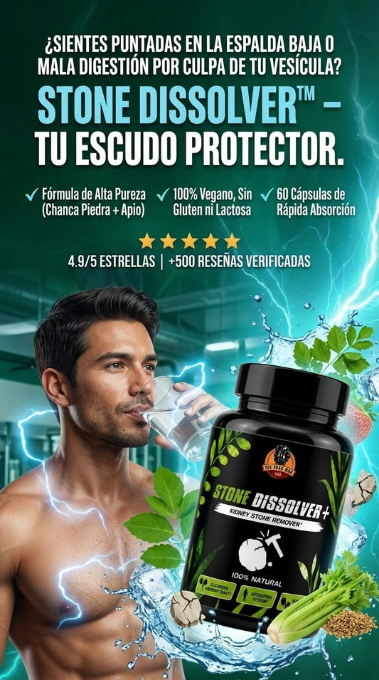 Stone Dissolver Pro - Desintoxicación Profunda y Bienestar Renal Sin Complicaciones