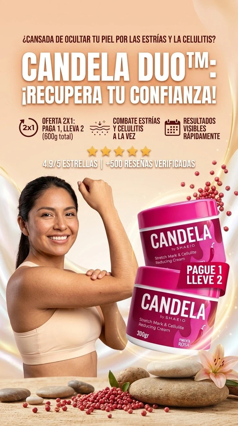 Candela Duo — Transforma la textura de tu piel y despídete de la celulitis rebelde