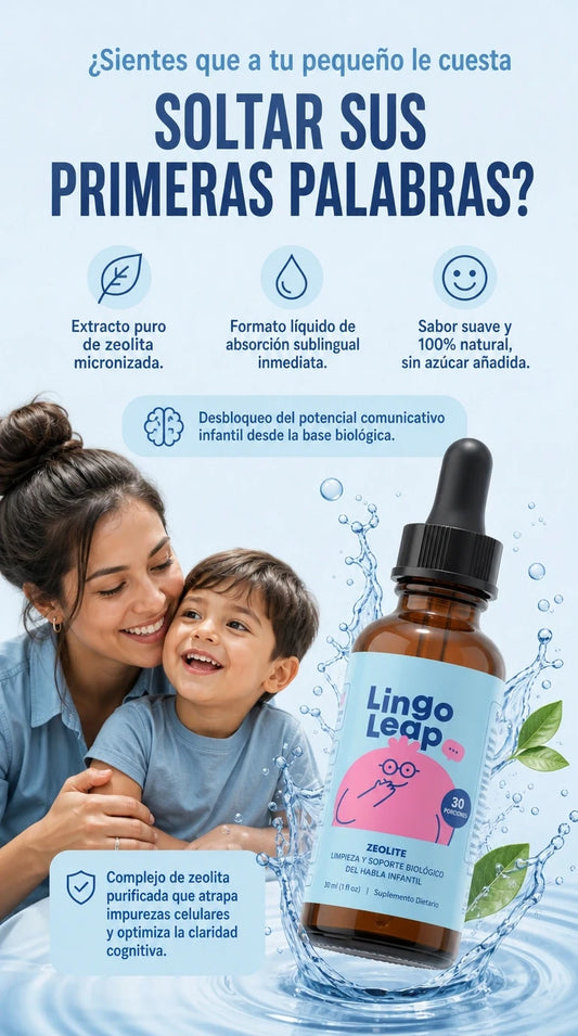 Lingo Leap VozViva Gotas: El Impulso Natural de Lenguaje y Comunicación Infantil