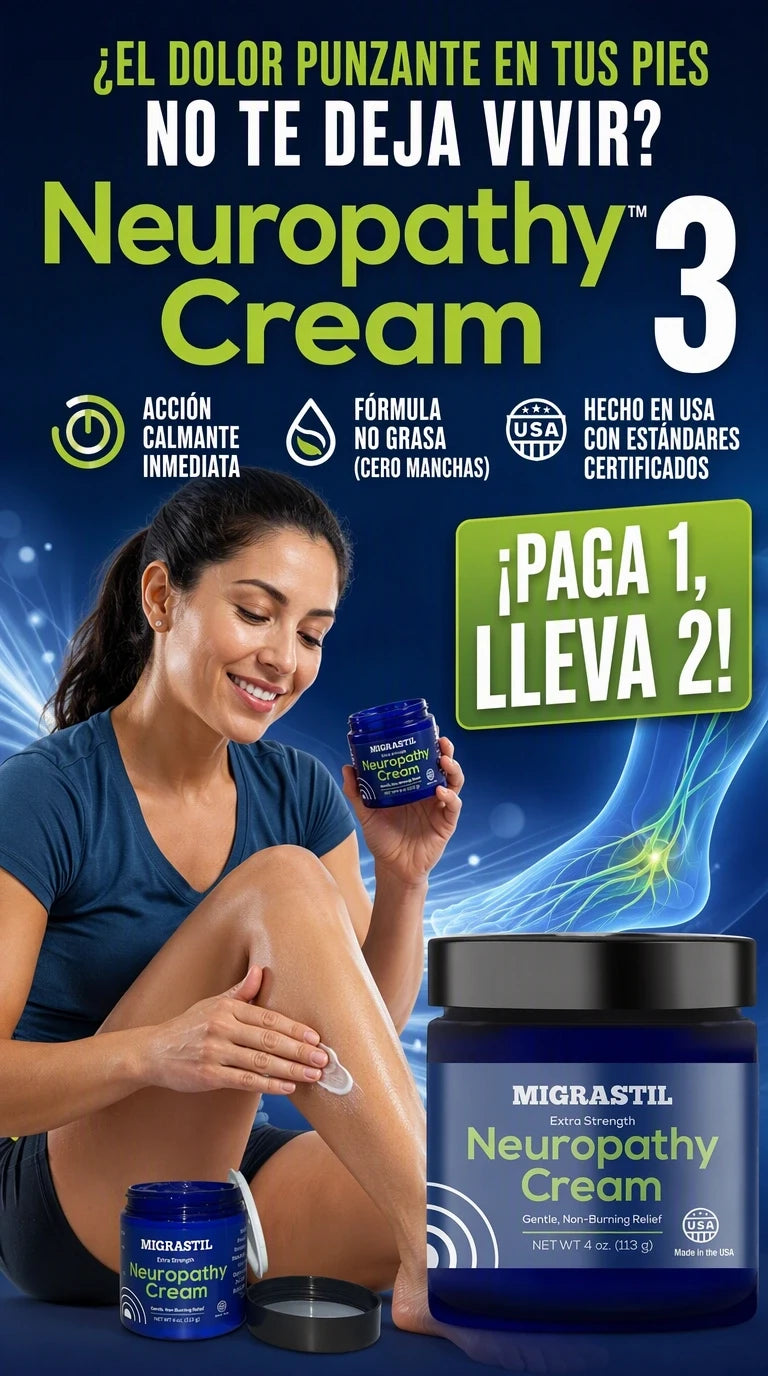 NEUROPHATY — Descansa tus extremidades, olvídate del ardor y recupera tus noches de sueño profundo sin irritación.