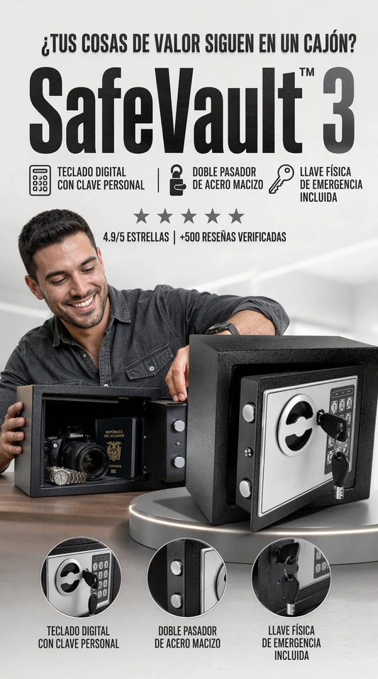 SafeVault Pro: Bloquea el caos, protege tus ahorros y asegura tu tranquilidad en cada instante.