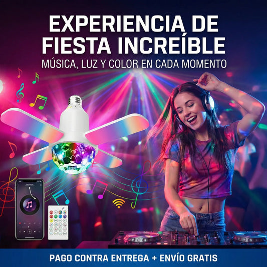 PartyBolt™ – Iluminación Discoteca que Enciende Cualquier Ambiente🎉