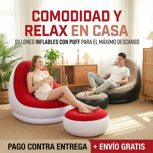 AirLounge Comfort™ – Relájate donde quieras sin límites🛋️