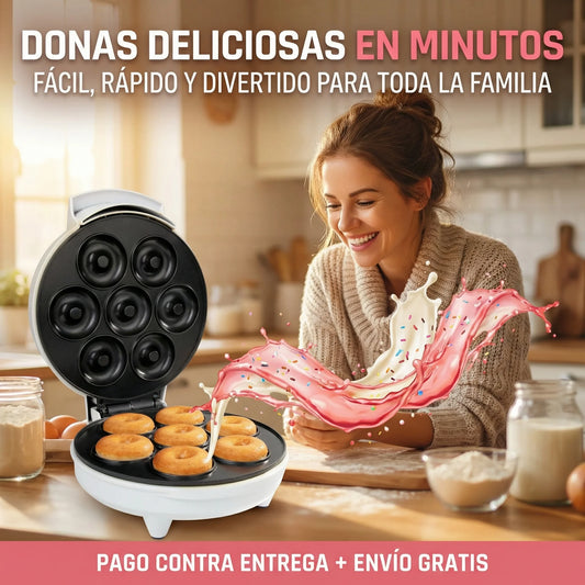 Mini DonutMaker Pro | Donas Perfectas en Minutos🍩