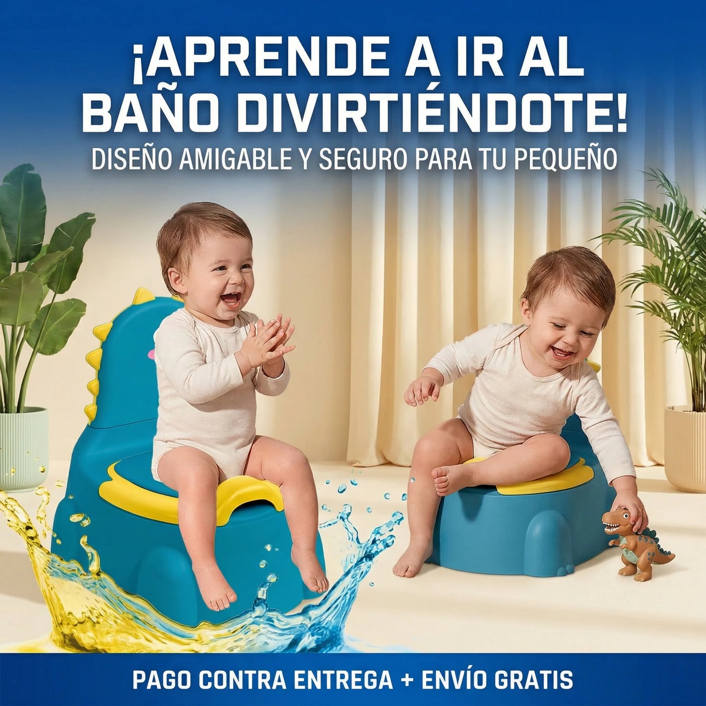 DinoPotty™ – Entrenamiento Divertido y Sin Estrés🦕
