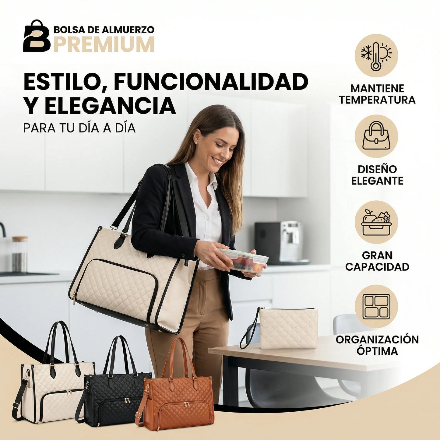 LOVEVOOK ProStyle – Organización inteligente con elegancia diaria👜